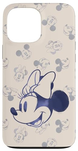 iPhone 13 Pro Max Disney Minnie and Mickey Mouse Heads Retro Vintage Classic Case