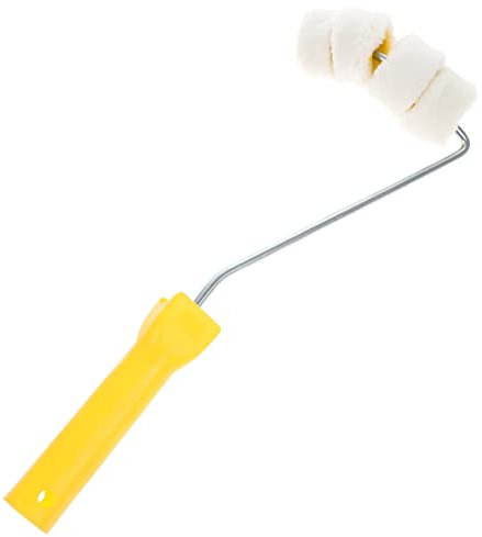 Gadpiparty 2 Stück 4 Pinsel-Farbsets Malzubehör Wandfarbe Wandmalwerkzeug Haushalts-Farbroller Mini-Farbroller Pinsel Farbroller Tragbar Klein Farbe Aus Kunststoff