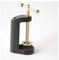 Microscope Accessories Kit 0-70mm G/F Fixture Table Top Power Clamp Desktop Magnifier Fixture Clip Type Magnifying Glass Folder H Clip Microscope Slides (Color : Black, Size : 0-70mm)