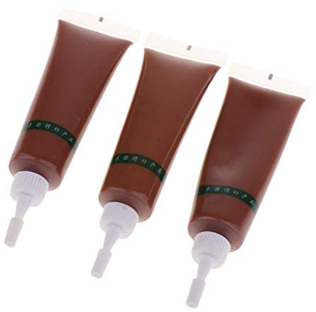 3 piezas de pintura para muebles de madera, color marrón oscuro