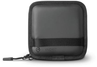 WANDRD Lens Filter Case - Store 4 Filters in Your Camera Backpack or Camera Case, Protect Photography Accessories from Scratches, Dust & Impact (Black)