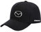 TGFQINAM Snapback-Mütze Für Herren Und Damen Trucker-Mütze Mit Grafik Für Mazda Bequeme Dad-Mütze Einfarbig Verstellbar Leicht Zu Reinigen Baseball-Cap Mit Loch-Black||One Size