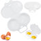 1 confezione da 1 pentola per uova in camicia, riutilizzabile, per cuocere le uova in camicia, doppia tazza, per la colazione, gadget da cucina