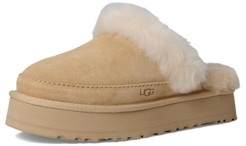 UGG Women's Disquette Chalet Slipper, Sandcastle, 9 UK
