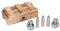 Whisky Steine Set Stahlpatronen und Granaten in Einer Schachtel ALS Geschenk