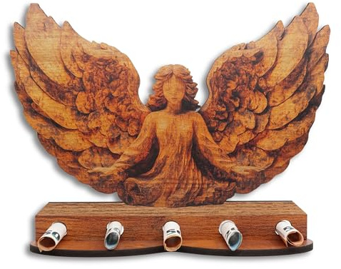 DRO Design – Kreatives Geld-Geschenk für Männer und Frauen modern personalisiert mit Ständer Taufe Kommunion Geburtstage Geldgeschenke Engel