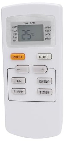 AC Remote Replacement, Air Conditioner Remote Control for Gree ETAC2-07HC230VA A ETAC2-07HC265VA A, Easy Access Switch