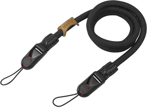 BuxiuGK 1 Pcs Camera Strap Rope Black,Universal Lightweight 120cm Nylon Camera Neck Shoulder Quick Release for SLR DSLR Digital Mirrorless Camera