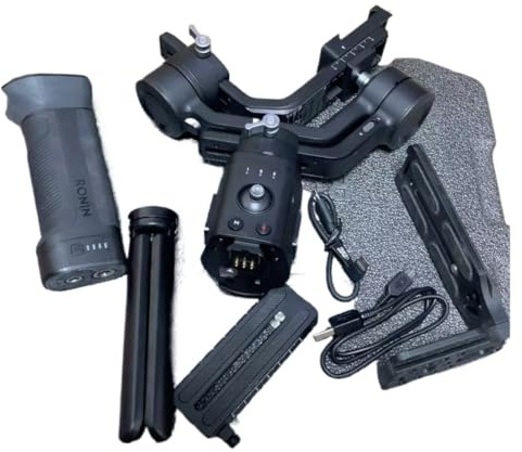 LWDOZMD Parts For Camera Professional 3 Axis Single-Handed for Video Tripods Selfie for Control For DJI for Ronin SC Gimbal Stabilizer