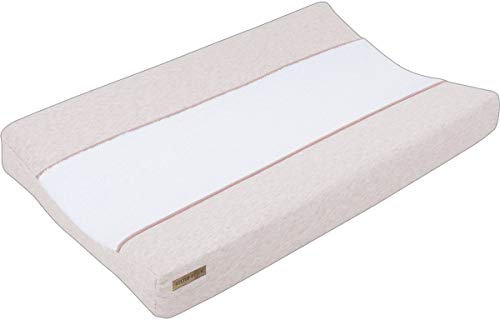 LITTLE DUTCH 3132 Jersey Wickelauflagenbezug peach melange Größe: 45x70 cm