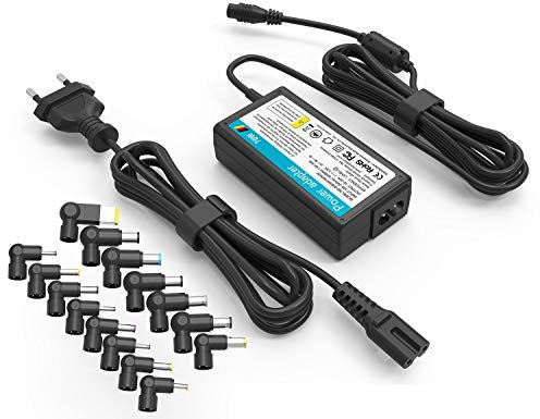NEUE DAWN Caricatore universale Notebook Adattatore Alimentatore per Notebook Lenovo Thinkpad Ideapad ASUS zenbook Vivobook Yoga HP probook PC 65W Alimentatore notebook Universale