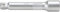 BRILLIANT TOOLS BT020904 Rallonge pivotante 1/4, 75 mm [Powered by KS TOOLS]