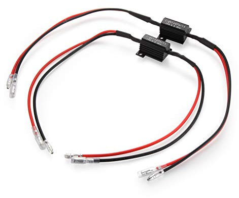 Madlife Garage 2 x 25W 6,8Ohm Widerstand Leistungswiderstand Lastwiderstand LED Decoder Mini Blinker