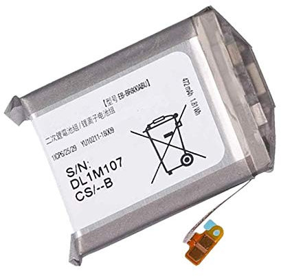 Zgszmall 472 mAh Akku Ersatz für Samsung Galaxy Watch 46 mm/SM-R800/SM-R805; P/N: EB-BR800ABU R800N R805U