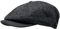 WEROR Herren Schiebermütze Flatcap Cap Mütze Fischgrät WEROR-322.1 (58-59, Grau)