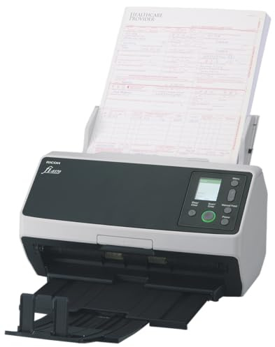 RICOH fi-8170 Premium Bundle Professional High Speed Document Scanner with 3 Years of Service