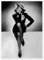 Marlene Dietrich – Herz in Flammen Poster 30 x 40 cm Schwarz Wandbilder Wanddeko