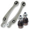BESTPRICE 2x Querlenker Vorderachse vorne unten links & rechts + Traggelenk Kompatibel mit A udi A4 B8 (8KH)(8K2)(8K5), A5 (8T3)(8F7)(8TA), A6 C7 (4G2, 4GC)(4G5, 4GD), A7 Sportback (4GA, 4GF), Q5 (8RB