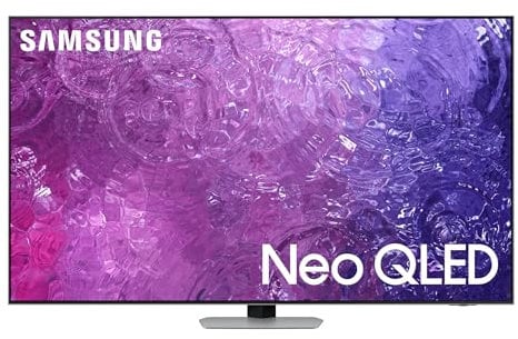 Samsung TV QE50QN94CATXZT Neo QLED 4K, Smart TV 50 Processore Neural Quantum 4K, Dolby Atmos e OTS Lite, Neo Slim, Integrato con Bixby e Alexa compatibile con Google Assistant, Eclipse Silver 2023