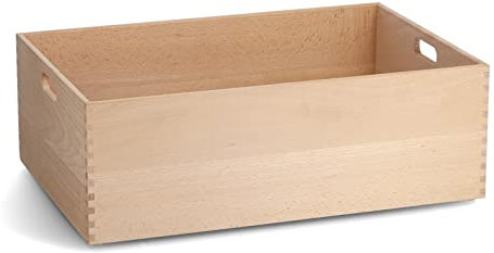 HTI-Living Ordnungsbox 60x40x21 Allzweckkiste Aufbewahrungsbox Holzkiste