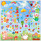 Lets Joy 9 Stück Fensteraufkleber Frühling, Bunt Schmetterlinge, Selbstklebend, Fensterbilder Kinder DIY Fensterdeko