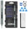 ORIA Mini Screwdriver Set, 33-in-1 Cordless Electric Screwdriver with 24 Precision Bits & LED Light, 2 Torque Settings, Repair Tool Kit for Laptop, Phone, Camera, Watch, Electronics
