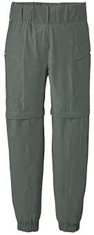 killtec Mädchen Funktionshose/Outdoorhose mit abzippbaren Beinen KOS 134 GRLS PNTS, Oliv, 128, 43045-000