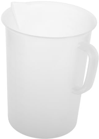 Ciieeo Pichet Doseur Grand Récipient Doseur D'huile Tasse Doseuse Automobile En Plastique Pour Pichet Mélangeur Gradué À Gaz Pour Mesure 5000 Ml