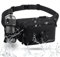 REETEE Bauchtasche Damen und Herren Wasserabweisende Gürteltasche mit Flaschenhalter, Mehrere Fächer Hüfttasche Sport für Reise Wandern Hundetraining Outdoor-Aktivitäten (schwarz)