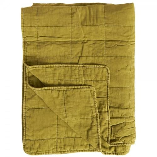 IB Laursen Klassischer Quilt grün B: 130 L: 180
