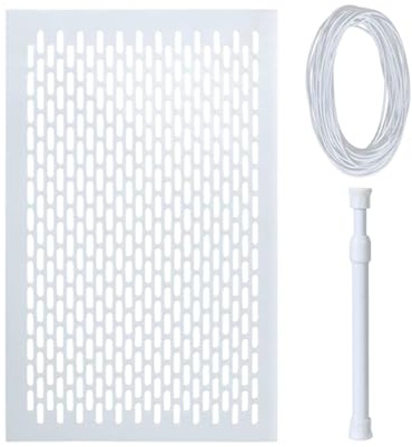 Pool Skimmer Shield – Schwimmbad Skimmer Laubschutznetz, Pool-Skimmer-Schutzabdeckung, Pool-Laubnetz-Blocker | Rostbeständiger Schmutzfangschutz für Outdoor, Teiche, Garten, Schule