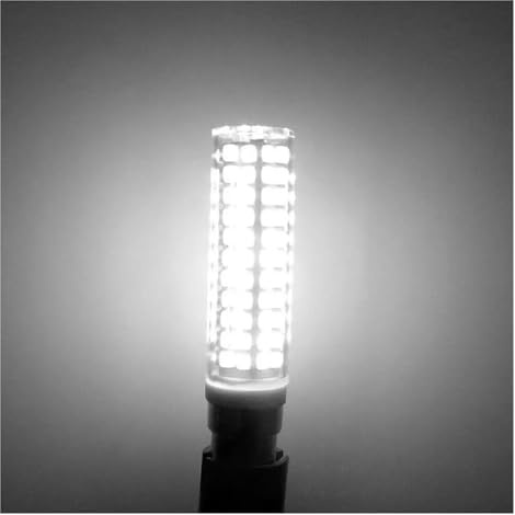 eufeifeiegds Bombilla LED E14 E11 E12 BA15D, 8 W, regulable, 136, cerámica, 220 V, 120, for patio, pared, luz de noche(White 6000K,E11)