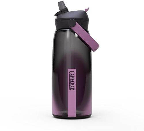 CAMELBAK Thrive Flip Straw Trinkflasche, Lavendar Dawn, 1L | Einfaches Trinken ohne Kippen, leicht und für den täglichen Gebrauch, bequemer Tragegriff, einfache Reinigung nach Gebrauch
