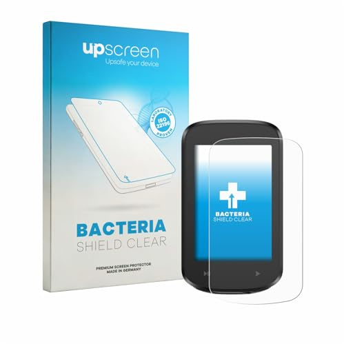upscreen Antibakterielle Schutzfolie für igpsport BSC100MAX Klare Displayschutz-Folie