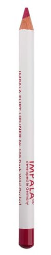 IMPALA | Lippenkonturenstift Nº 109 Dark Wild Orchid lipliner | Cremiger, wasserfester Langzeit-Lippenstift | Volumen-Effekt für die Lippen | Matte Langzeit-Lippenstifte, Professionelles Make-up