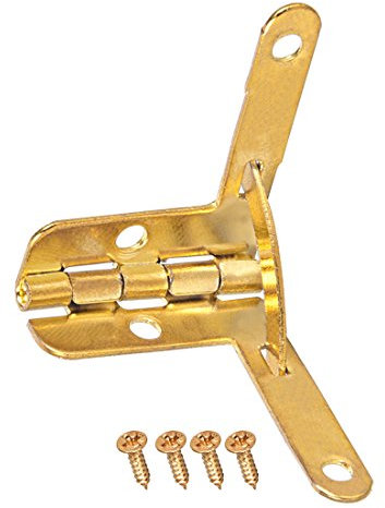 sourcing map 15 Stk. Verdeckbare Quadranten Scharnier Zigarrenkiste Fitting 28mmx22mm DE de