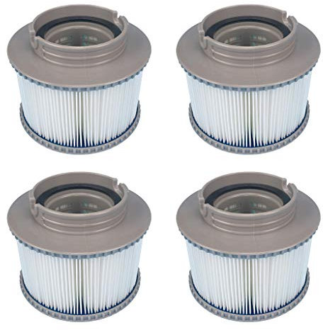 4 Filterpatronen Für Pool Whirlpools Ersatz-Filterkartusche Filter