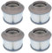 4 Filterpatronen Für Pool Whirlpools Ersatz-Filterkartusche Filter