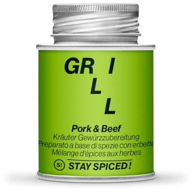 STAY SPICED! Pork & Beef | Premium Kräuter Gewürzmischung, 70 g
