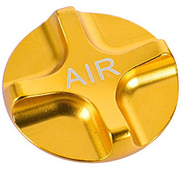 Facibom Bike Air Gas Shcrader American Valve Caps Bike Suspension Bicycle Front Fork Parts for MTB Road Bike Gold