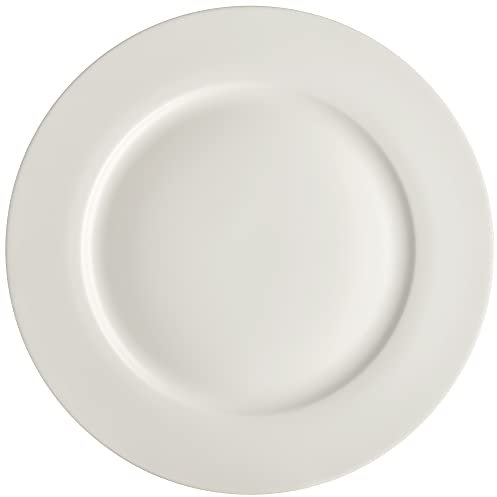 AMBITION Dessertteller weiß Porzellan 19 cm Aura White Kuchenteller Frühstücksteller Spülmaschine & Mikrowelle