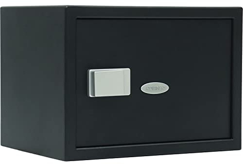 Rottner Möbeltresor Fifty BT Safe 2-Bluetoothschloss mit mechanischer Notöffnungsmöglichkeit, anthrazit, inkl. Befestigungsmaterial, BxH 35x25m, Feuerfalz, inkl. Verankerungsmaterial