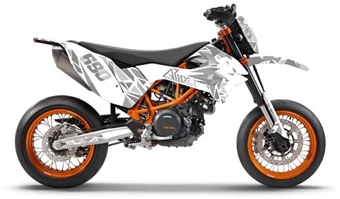 ARider Dekor für KTM 690 SMC-R 2014-2017 (Weiß)