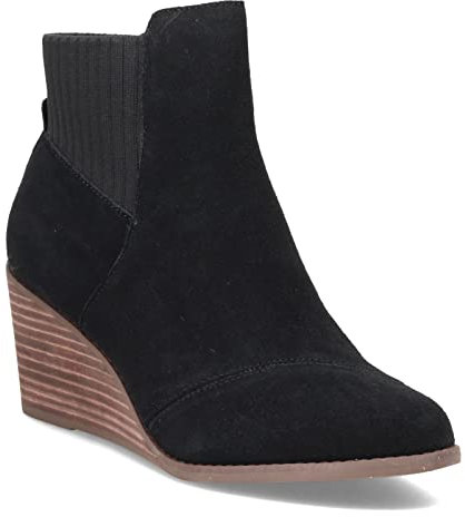 TOMS Damen Sadie Boot Bootsschuh, Schwarz, 42.5 EU