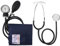 Leomix Manual Blood Pressure Cuff Kit, Professional Aneroid Sphygmomanometer with Carrying Case - Universal Adult Sized Cuff, Blood Pressure Monitor Set with Stethoscope, Black