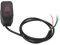 Interrupteur de Guidon de Moto Yctze 22mm, Bouton de Commande D'interrupteur D'éclairage de Moto ATV étanche Universel pour Phare (métal ABS)(rouge)