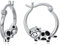 Frauen Creolen 925 Sterling Silber Kuh Ohrringe Schöne Kuh Creolen Bauernhof Tier Modeschmuck für Frauen Mama Tochter Frau…