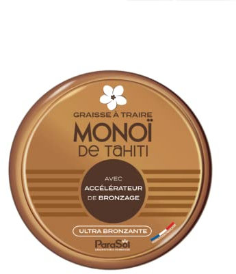 Sombrilla para ordeño de Monoï de Tahití, crema, hipoalergénica