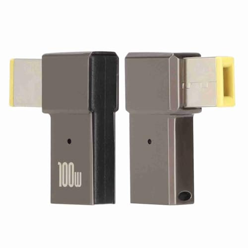Estink USB C auf Ultrn Adapter mit Dünner Spitze, Tragbarer Pd-Ladekonverter, Aluminiumlegierungsmaterial für Schnelle Wärmeableitung, für Yoga Support Power Delivery PD Fast