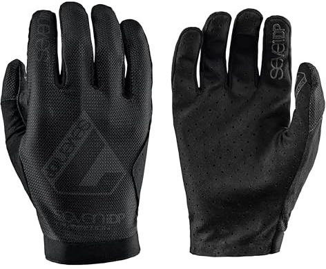 Seven iDP 7iDP Transition Full Finger MTB Cycling Gloves (Black, XS)